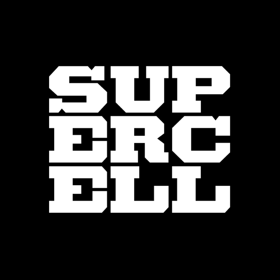 Logo de Supercell ID, fondo blanco, letras negras